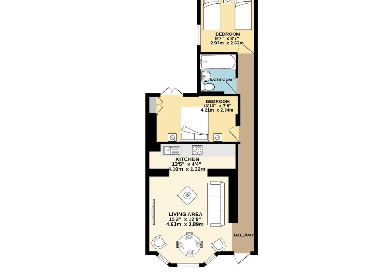Queens Apartment - By My Getaways - Free Parking For One Car Brighton Ngoại thất bức ảnh